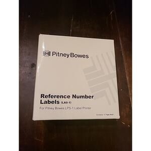 New Pitney Bowes LPS-1 Continuous Labels Tape Roll LA0-1 29x90mm for LPS-1